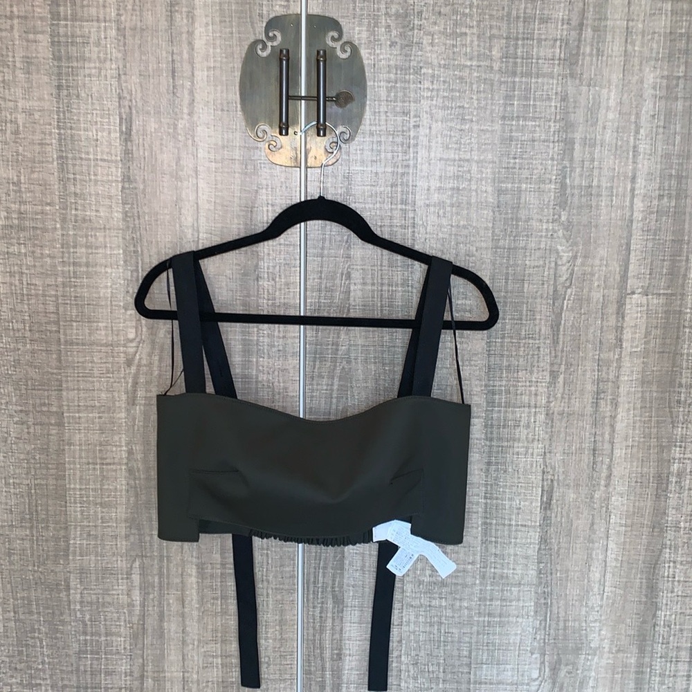 Zara Wool Blend Cropped Top
